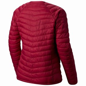 Columbia Chaqueta Con Aislamiento Powder Pass™ Pullover Mujer Rojos (901YEAPBM)